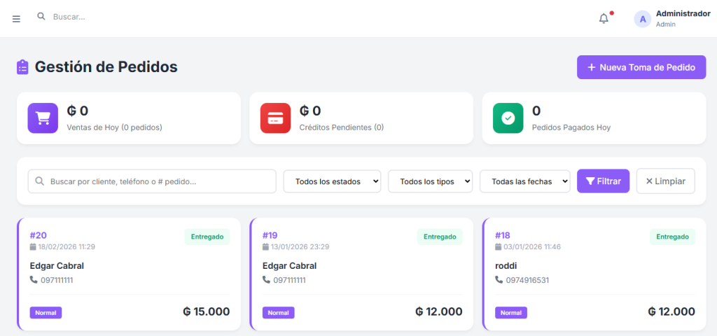 Flux Nova Plataforma Web