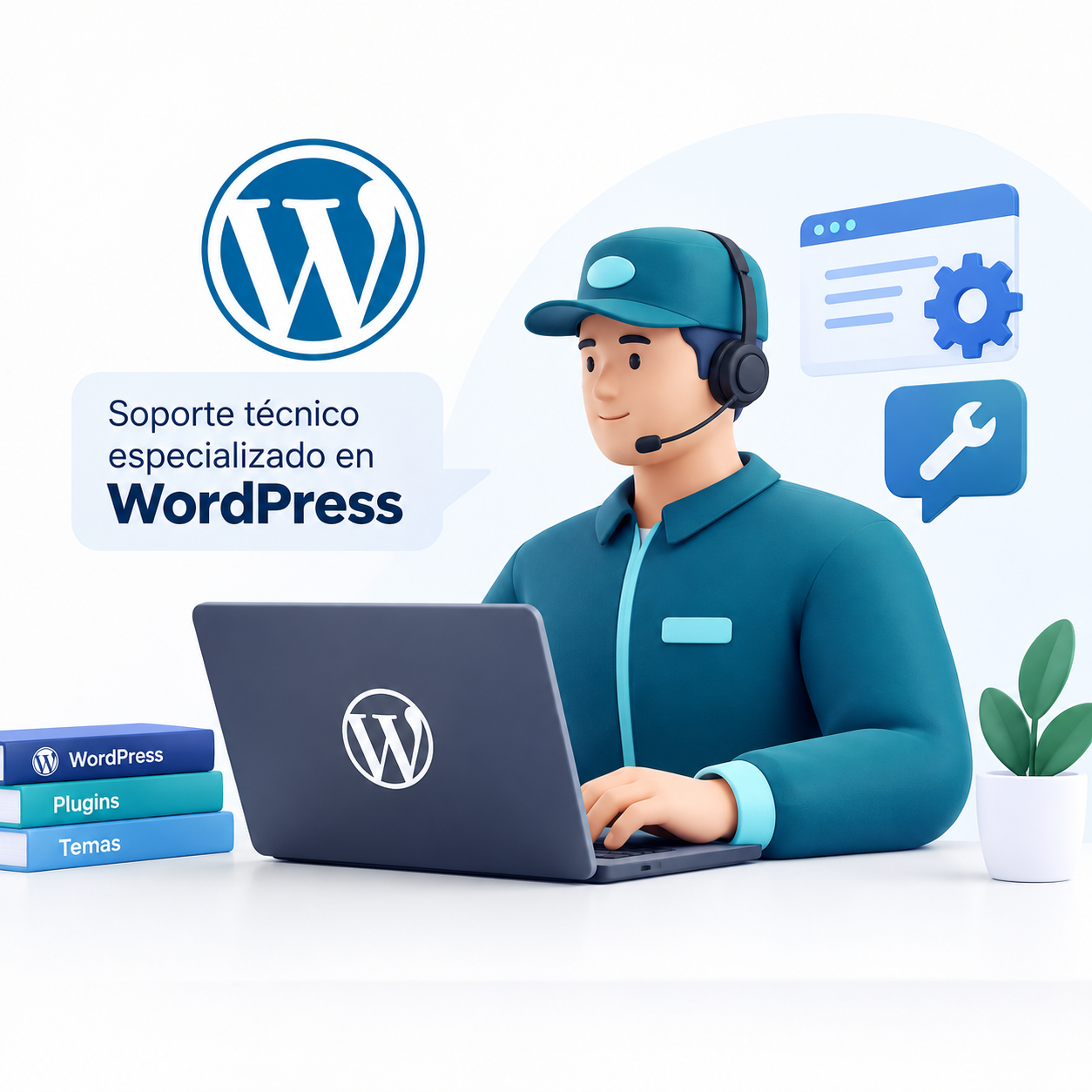 Soporte técnico especializado en WordPress